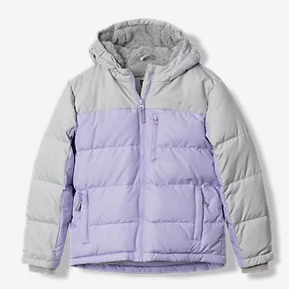 Eddie Bauer Other - Eddie Bauer Girls' Lavender Classic Down Jacket New with Tags Size Medium 10-12